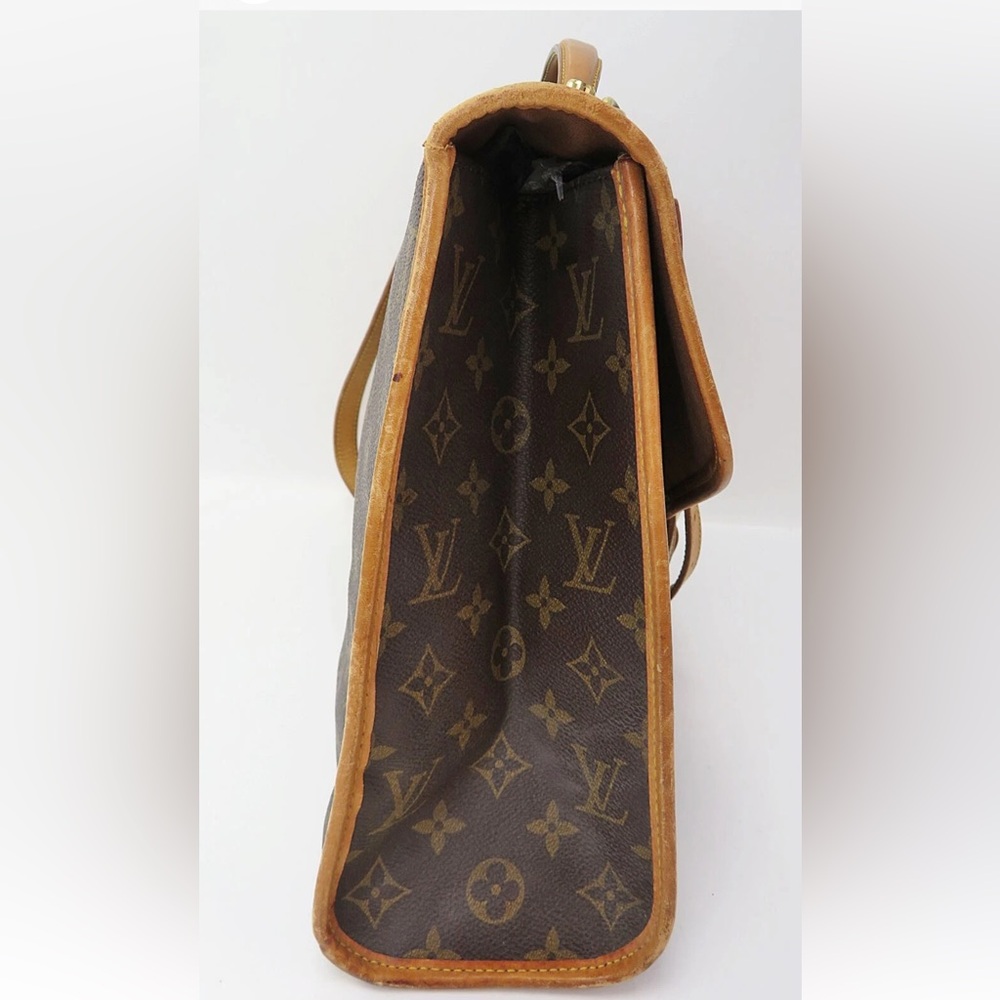 Louis Vuitton Monogram Tan and Brown Briefcase - Picture 5 of 16